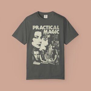 Practical Magic Witchy Vintage T-shirt. 90's Style. Comfort Colors T-shirt.